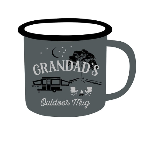 Artique Grandad - Adventure Enamel Mug