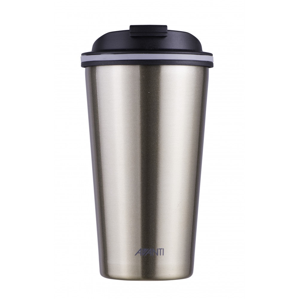 Avanti Stainless Steel Go Cup 410ml - Champagne