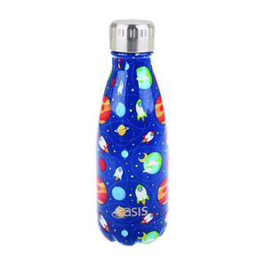 Oasis Stainless Steel Insulated Drink Bottle 350ml - Outer Space *
