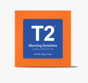 T2 Tea Bag Morning Sunshine 25pk Gift Cube