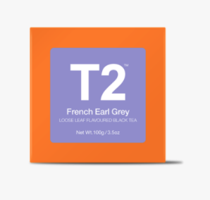 T2 Loose Leaf French Earl Grey 100G Gift Cube