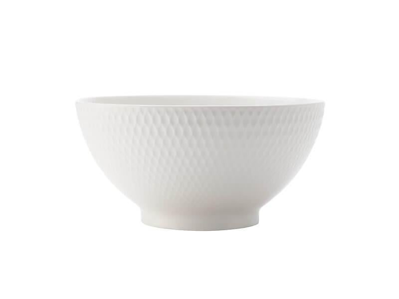 Maxwell & Williams White Basics Diamonds Noodle Bowl 18cm