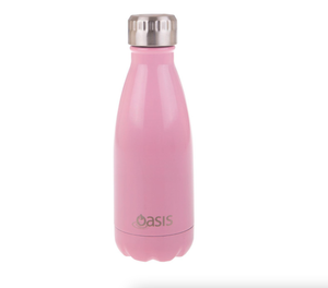 Oasis Stainless Steel Insulated Drink Bottle 350ml - Pink *