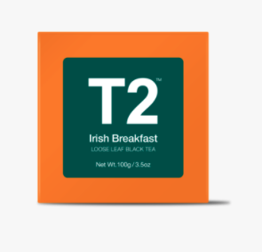 T2 Loose Leaf Irish Breakfast Tea 100g Gift Cube