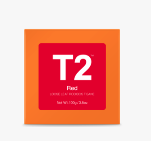 T2 Loose Leaf Red (Rooibos) 100G Gift Cube
