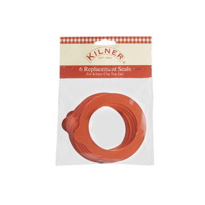 Kilner Replacement Standard Rubber Seals - Pack of 6
