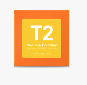 T2 Loose Leaf New York Breakfast 100g Gift Cube