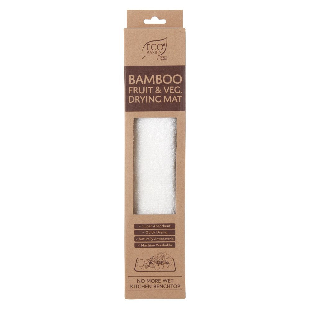 White Magic Eco Basics Bamboo Fruit & Veg Drying Mat