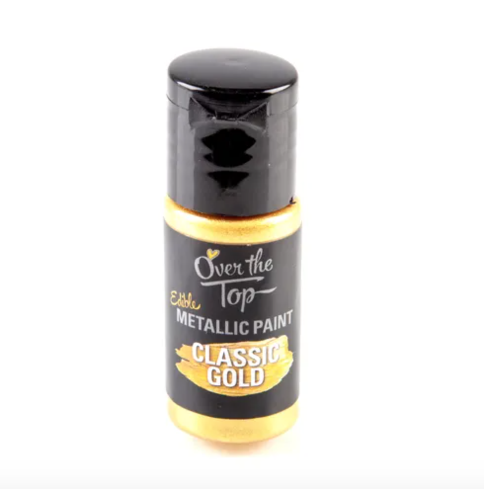 Over The Top Edible Metallic Paint Classic Gold