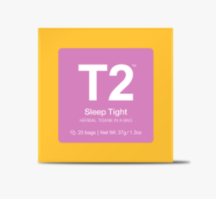 T2 Tea Bag Sleep Tight 25pk Gift Cube