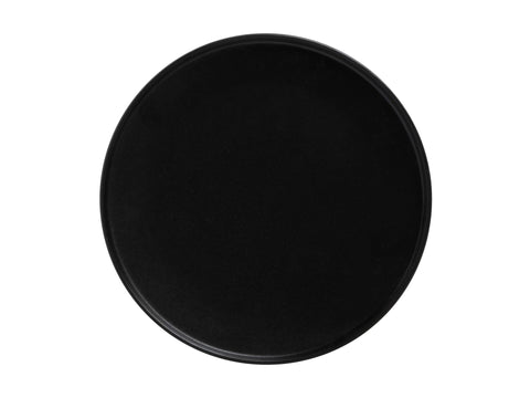 Maxwell & Williams Caviar High Rim Plate 24.5cm Black
