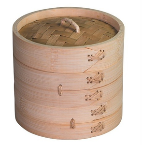 Avanti Bamboo Steamer Basket Set 20cm