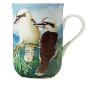 Maxwell & Williams Birds of Australia Katherine Castle 10 Year Anniversary Mug 300ml - Kookaburra