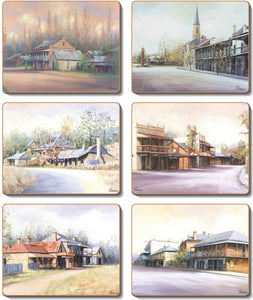 Cinnamon Country Towns Set of 6 Placemats*
