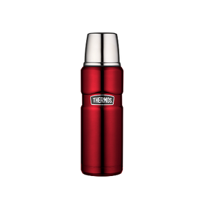 Thermos Stainless King Vacuum Insulated Flask 470ml - Red