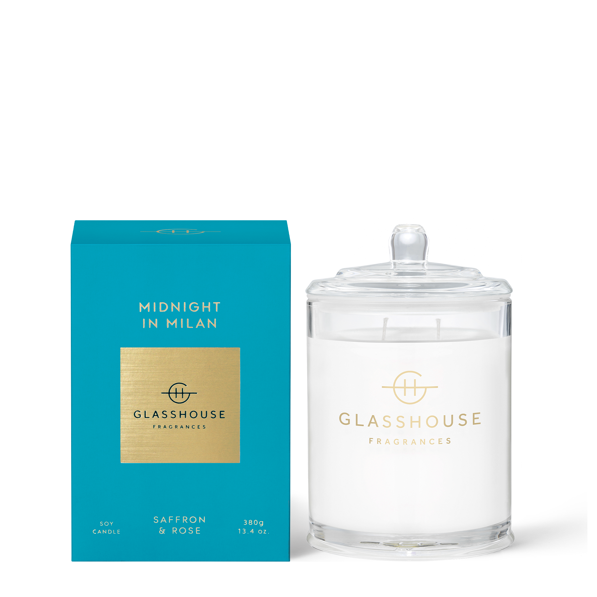 Glasshouse Midnight In Milan 380G Candle