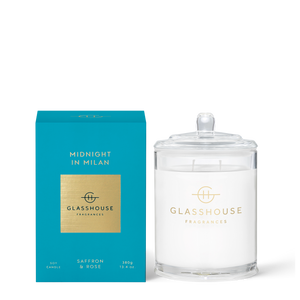 Glasshouse Midnight In Milan 380G Candle