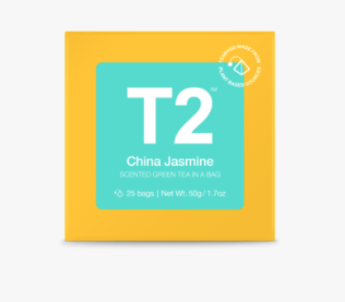 T2 Tea Bag China Jasmine 25pk Gift Cube