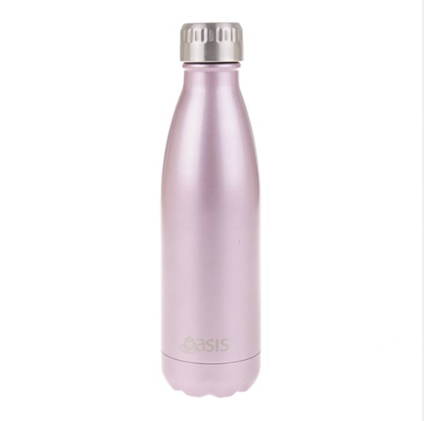 Oasis Stainless Steel Insulated Drink Bottle 500ml - Blush *