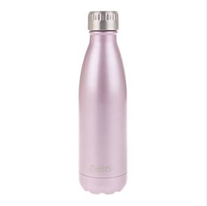 Oasis Stainless Steel Insulated Drink Bottle 500ml - Blush *