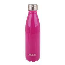 Oasis Stainless Steel Insulated Drink Bottle 500ml - Pink *