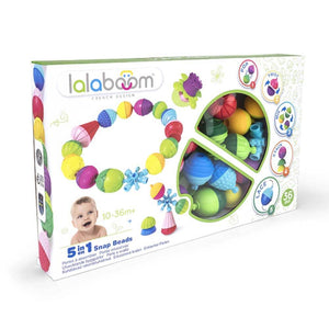 Lalaboom 36 Pieces Beads & Accessories