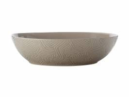 Maxwell & Williams Dune Serving Bowl 32x27cm Taupe*