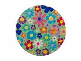 Maxwell & Williams  Kasey Rainbow Be Kind Ceramic Coaster 10cm - Flowers*