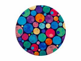 Maxwell & Williams  Kasey Rainbow Be Kind Ceramic Coaster 10cm - Dots*