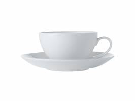 Maxwell & Williams White Basics Coupe Cup & Saucer 200ML *