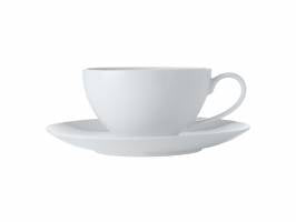 Maxwell & Williams White Basics Coupe Breakfast Cup & Saucer 400ML