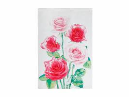 Maxwell & Williams  Katherine Castle Floriade Tea Towel 50x70cm - Roses
