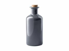 Maxwell & Williams Epicurious Oil Bottle with Cork Lid 500ml Grey*