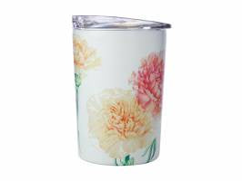 Maxwell & Williams  Katherine Castle Floriade Double Wall Insulated Cup 360ML - Carnations