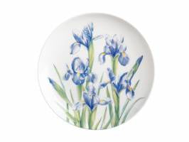 Maxwell & Williams  Katherine Castle Floriade Plate 20cm Gift Boxed - Irises