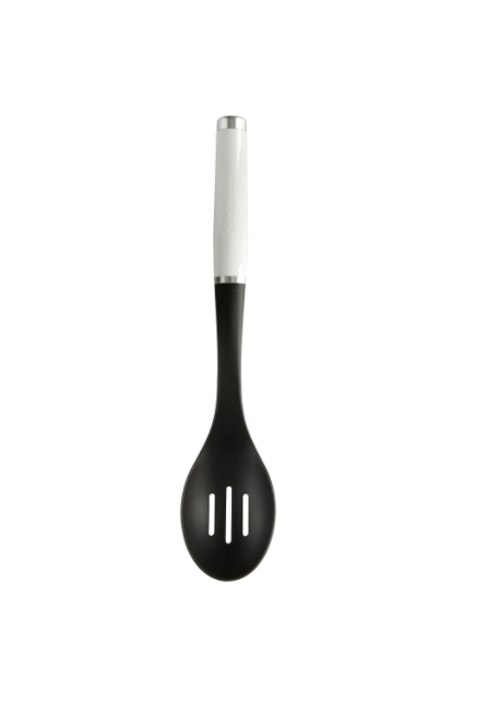 KitchenAid Classic Slotted Spoon Nylon - White *