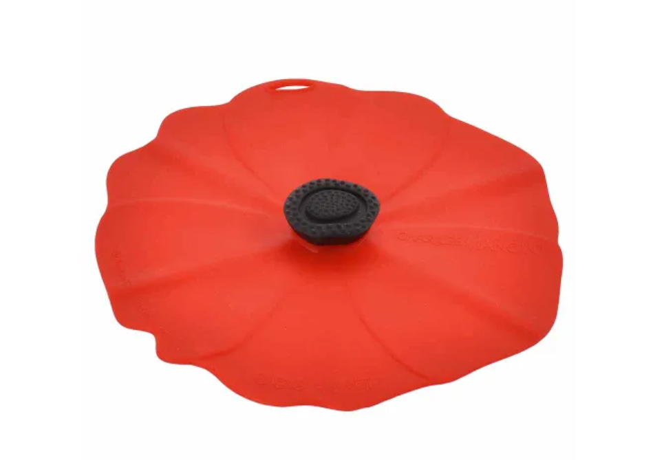 Charles Viancin Poppy Silicone Suction Lid - 15cm
