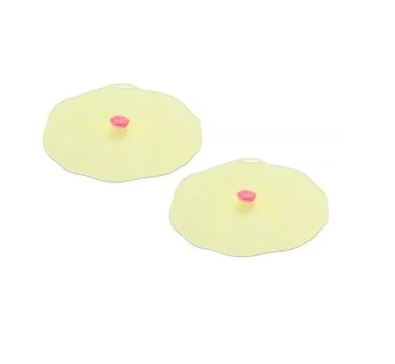 Charles Viancin Lilypad Silicone Suction Drink & Can Lid - 10cm