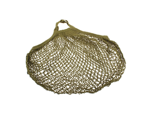 Sachi Cotton String Bag Short Handle - Avocado *