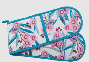 All Gifts Australia Double Oven Glove - Flowering Gum