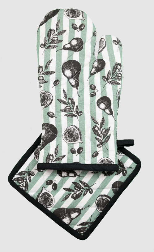 All Gifts Australia Oven Glove/Pot Holder - Fig & Pears