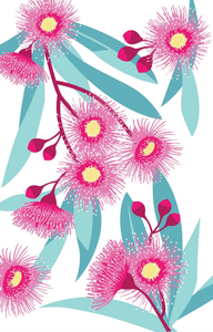 All Gifts Australia Tea Towel - Flowering Gums