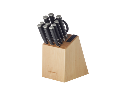 KitchenAid Gourmet Knife Block Set 11pc Gift Boxed