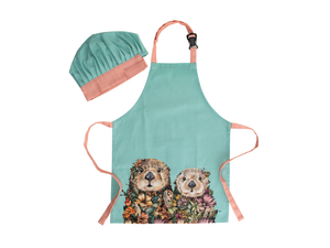 Maxwell & Williams Marini Ferlazzo Wild Planet Kids Apron & Hat Set - Sea Otters