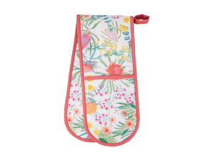 Maxwell & Williams Royal Botanic Gardens Native Blooms Double Oven Glove