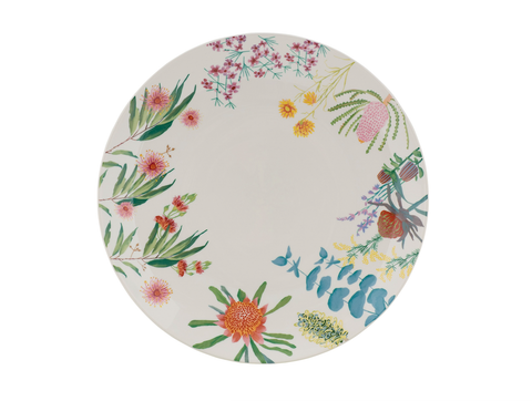 Maxwell & Williams Royal Botanic Gardens Native Blooms Coupe Dinner Plate 27.5cm