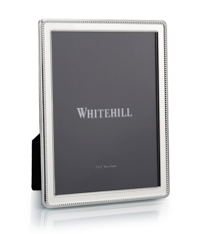 Whitehill Studio - Silver Plated Narrow Bead Frame 13cm x 18cm