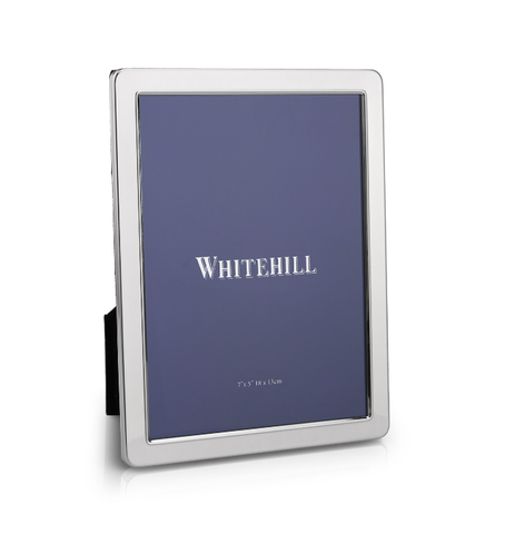 Whitehill Studio - Silver Plated Narrow Plain Frame 18cm x 13cm