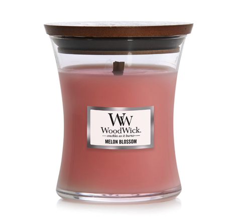 Woodwick Candle 275g Melon Blossom