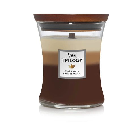 Woodwick Candle 275g Cafe Sweets Trilogy
